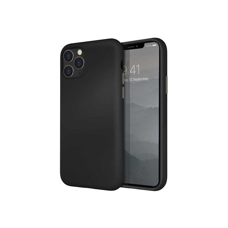 UNIQ Lino Hue dėklas, skirtas iPhone 11 Pro - juodas