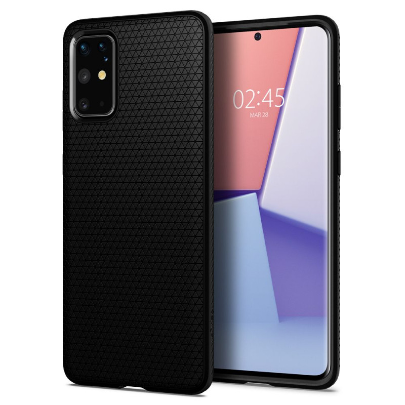 Spigen Liquid Air dėklas, skirtas Samsung Galaxy S20+ - matinė juoda