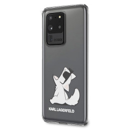 Karl Lagerfeld KLHCS69CFNRC S20 Ultra G988 skaidrus Choupette Fun