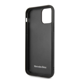 Mercedes Wood Line Rosewood dėklas iPhone 11 Pro Max - rudas