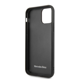 Mercedes Wood Line Walnut dėklas iPhone 11 Pro Max - rudas