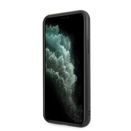 Mercedes Wood Line Walnut dėklas iPhone 11 Pro Max - rudas