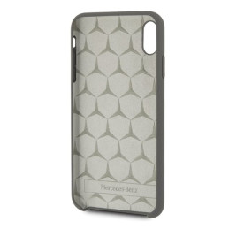 Mercedes MEHCI65SILGR iPhone Xs Max kietas dėklas pilkas/ pilkas Silicio
