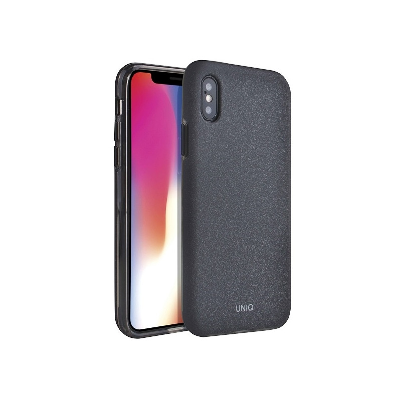 UNIQ Lithos dėklas, skirtas iPhone Xs Max - juodas