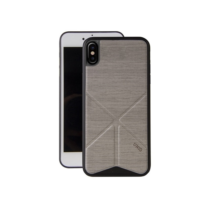 UNIQ Transforma Ligne dėklas iPhone X / Xs - pilkas