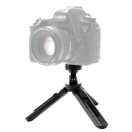 Mini trikojo asmenukių laikiklis telefono kamerai GoPro kamera 16 - 21 cm juoda