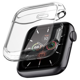 Spigen Ultra Hybrid dėklas Apple Watch 4/ 5/ 6/ SE (44mm) - skaidrus