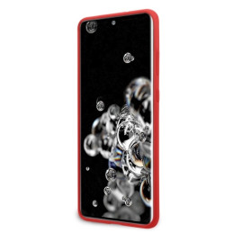 Ferrari silikoninis dėklas Samsung Galaxy S20 Ultra - raudonas