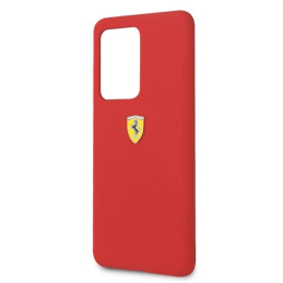 Ferrari silikoninis dėklas Samsung Galaxy S20 Ultra - raudonas