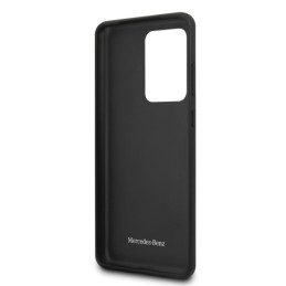 Mercedes Wood Line Walnut dėklas, skirtas Samsung Galaxy S20 Ultra - rudas