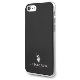 JAV Polo Assn byla Blizgus, skirtas iPhone 7 / 8 / SE 2020 / SE 2022 - juodas
