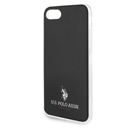 JAV Polo Assn byla Blizgus, skirtas iPhone 7 / 8 / SE 2020 / SE 2022 - juodas