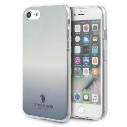 JAV Polo Assn byla Gradiento raštų kolekcija, skirta iPhone 7 / 8 / SE 2020 / SE 2022 – mėlyna