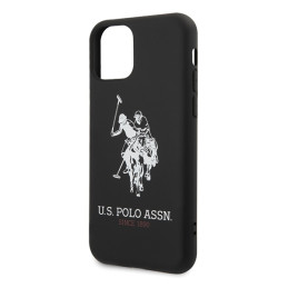 JAV Polo Assn byla Silikono kolekcija, skirta iPhone 11 Pro Max – juoda silikono kolekcija