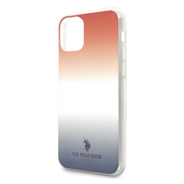 JAV Polo Assn byla Gradiento raštų kolekcija, skirta iPhone 11 Pro Max – raudona ir mėlyna