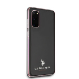 JAV Polo Assn byla Blizgus, skirtas Samsung Galaxy S20 - juodas