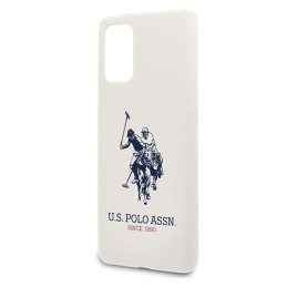 JAV Polo Assn byla Silikono kolekcija, skirta Samsung Galaxy S20+ - balta