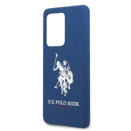 JAV Polo Assn byla Silikono kolekcija, skirta Samsung Galaxy S20 Ultra – tamsiai mėlyna
