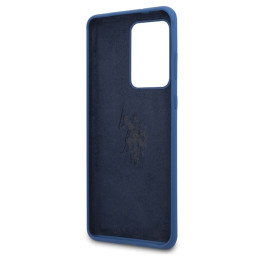 JAV Polo Assn byla Silikono kolekcija, skirta Samsung Galaxy S20 Ultra – tamsiai mėlyna