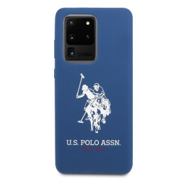 JAV Polo Assn byla Silikono kolekcija, skirta Samsung Galaxy S20 Ultra – tamsiai mėlyna