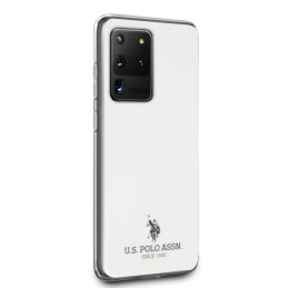 JAV Polo Assn byla Blizgus „Samsung Galaxy S20 Ultra“ – baltas