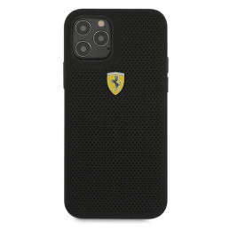 Ferrari On Track Perforuotas dėklas iPhone 12 / iPhone 12 Pro - juodas