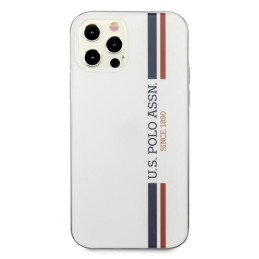 JAV Polo Assn byla Trispalvė kolekcija iPhone 12 Pro Max – balta