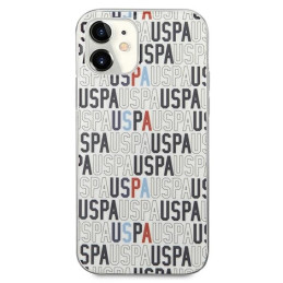 JAV Polo Assn byla Mania Collection logotipas iPhone 12 mini - baltas