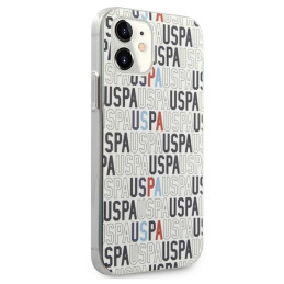 JAV Polo Assn byla Mania Collection logotipas iPhone 12 mini - baltas