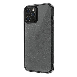 Uniq LifePro Tinsel dėklas, skirtas iPhone 12 Pro Max - juodas