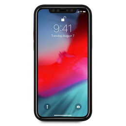 Guess Saffiano dėklas iPhone 12 Pro Max - raudonas