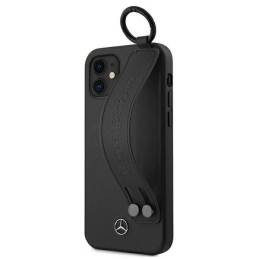 Mercedes Strap Line dėklas iPhone 12 mini - juodas