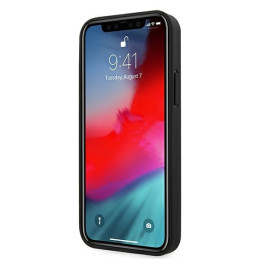 Mercedes Strap Line dėklas iPhone 12 mini - juodas