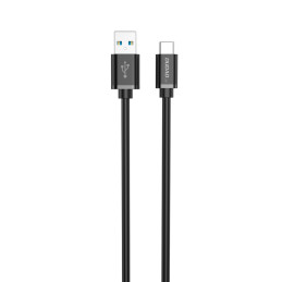 „Dudao“ kabelis USB – C tipo USB itin greitas įkrovimas 1 m juodas (L5G-juodas)