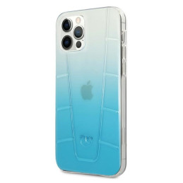 Mercedes Transparent Line dėklas iPhone 12 / iPhone 12 Pro - mėlynas