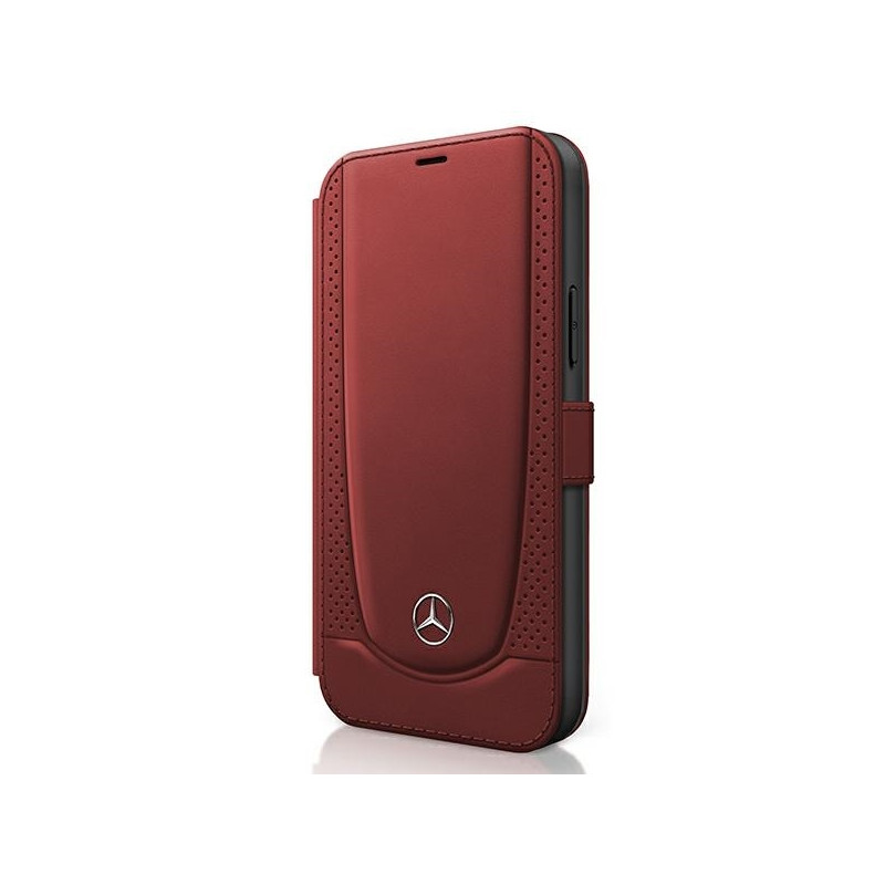 Mercedes MEFLBKP12SARMRE iPhone 12 mini 5,4" raudona/ raudona knyga Urban Line