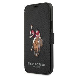 JAV Polo Assn byla Siuvinėjimo kolekcija iPhone 12 mini - juoda