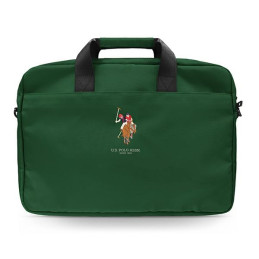 JAV Polo Assn krepšys 16" nešiojamam kompiuteriui - žalia