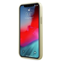 Guess Iridescent dėklas iPhone 12 Pro Max - auksinis