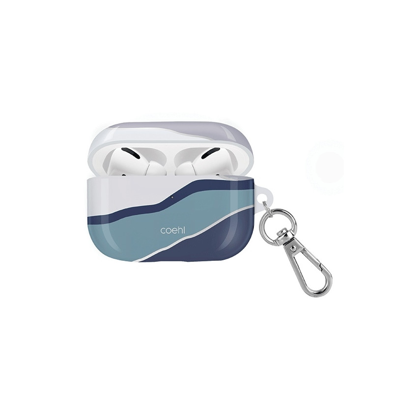 Uniq Coehl Ciel dėklas, skirtas AirPods Pro – mėlynas