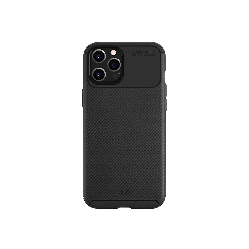 UNIQ Hexa dėklas, skirtas iPhone 12 Pro Max - juodas