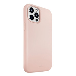 Uniq Lino Hue dėklas, skirtas iPhone 12 Pro Max - rožinis