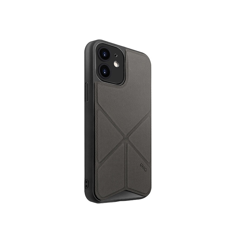 UNIQ Transforma dėklas iPhone 12 mini - pilkas
