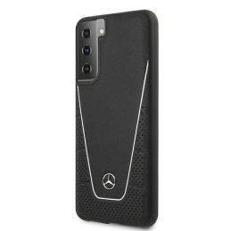 Mercedes Dynamic Line dėklas, skirtas Samsung Galaxy S21+ - juodas