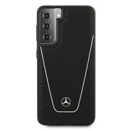 Mercedes Dynamic Line dėklas, skirtas Samsung Galaxy S21+ - juodas