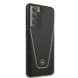 Mercedes Dynamic Line dėklas, skirtas Samsung Galaxy S21+ - juodas