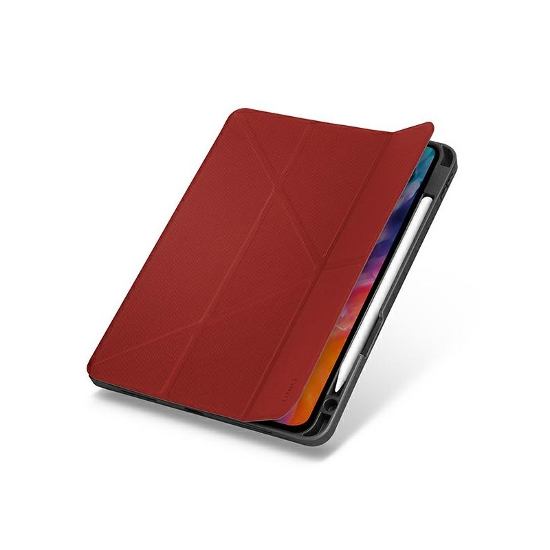 UNIQ Transforma Rigor dėklas, skirtas iPad Air 10.9 (2020) – raudonas