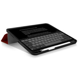UNIQ Transforma Rigor dėklas, skirtas iPad Air 10.9 (2020) – raudonas
