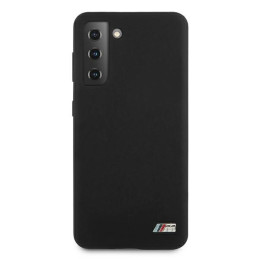 BMW Silicone M Collection dėklas, skirtas Samsung Galaxy S21+ - juodas