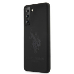 JAV Polo Assn byla Silikoninis tonas, skirtas Samsung Galaxy S21+ – juodas